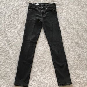 Gap 1968 Resolution Slim Straight Black Jeans